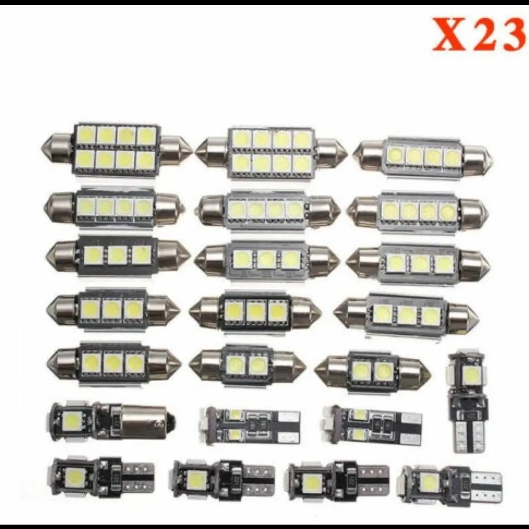 set led reading lamp T10 5050 w5w