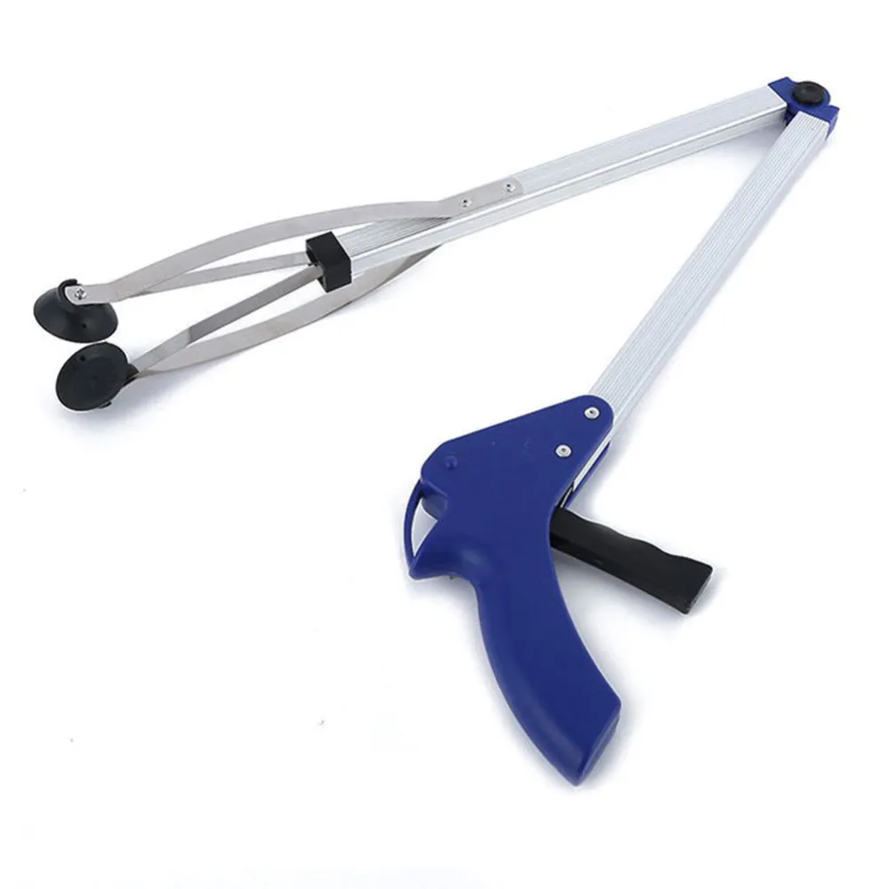 Aluminum Alloy Folding Garbage Clip Picking Device Household Sanitation