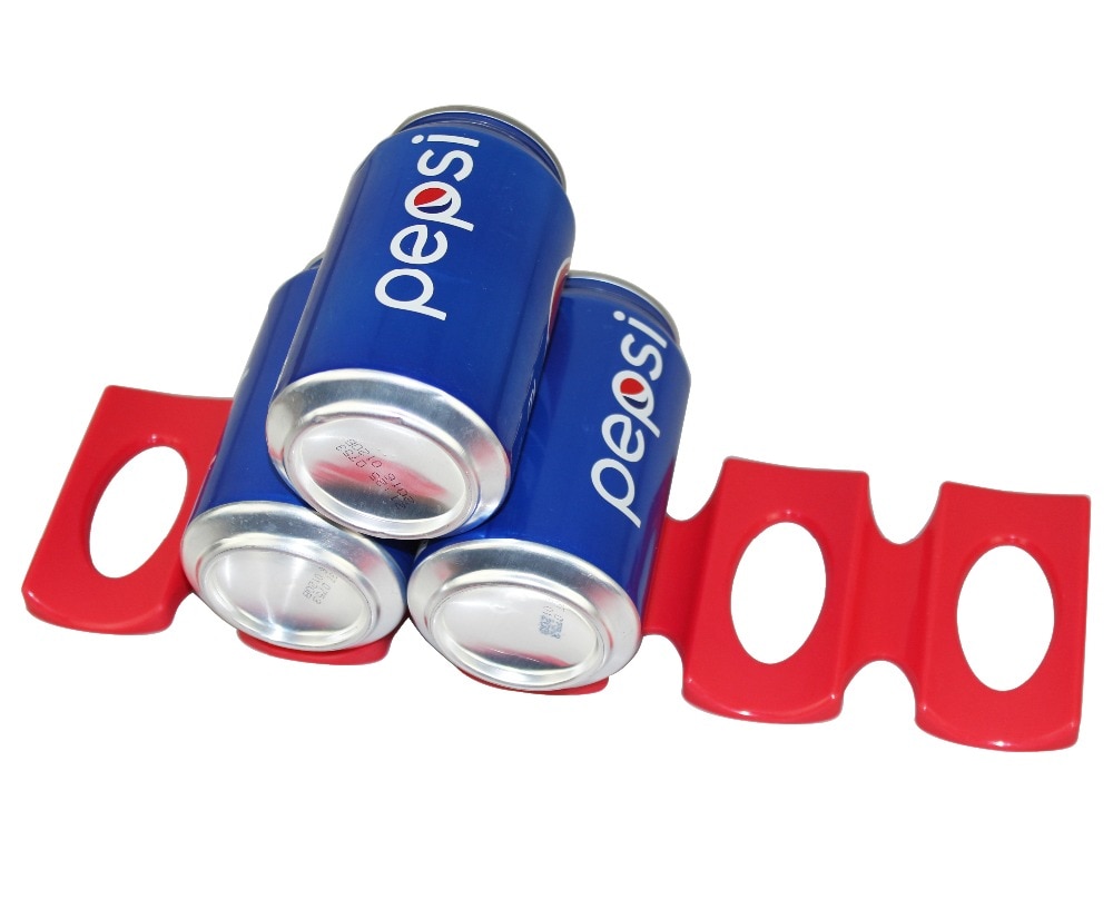 New Arrival High-end Novelty Fridge Can Beer Wine Bottle Rack Organiser Holder Mat Stacking Tidy Tool