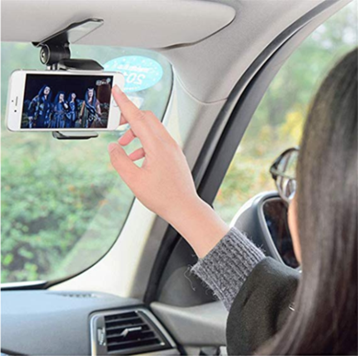 Car Sun Visor Phone Mount 2