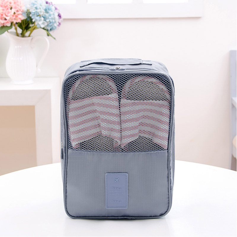 Travel storage bag shoe storage bag