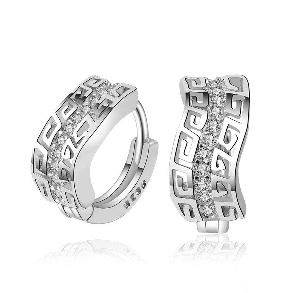 Super Single Row Diamond Earrings