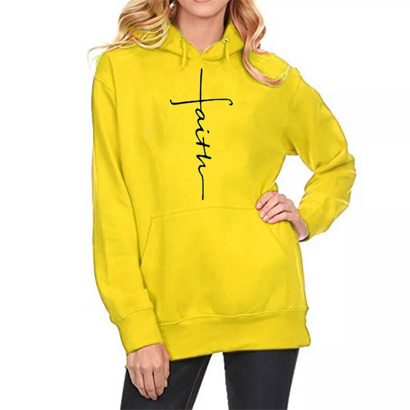 Embroidered hooded sweater