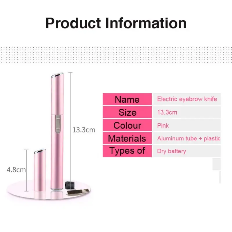 Electric eyebrow shaping tool Lady's shaving machine