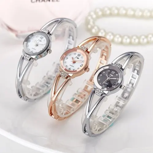 Steel Belt Ladies Bracelet Watch