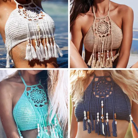 Tassel Bohemian Swimsuit