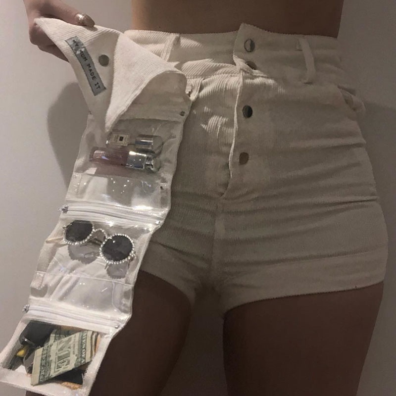 Sexy hot pants White - Shop at LoveMi