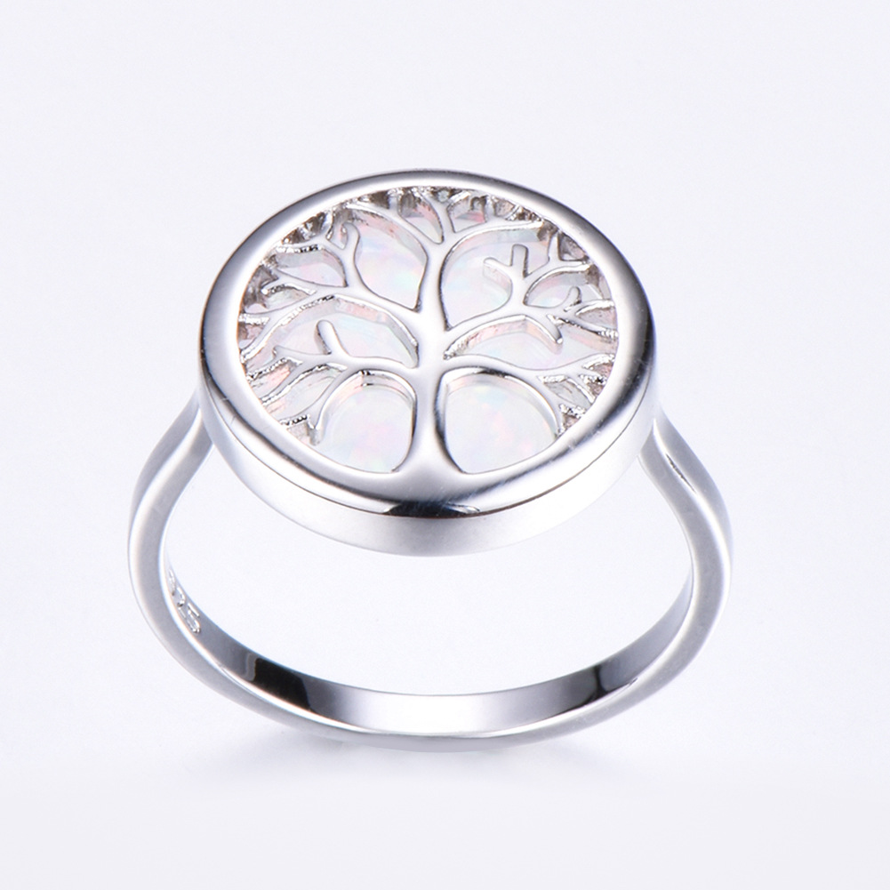 life tree round ring