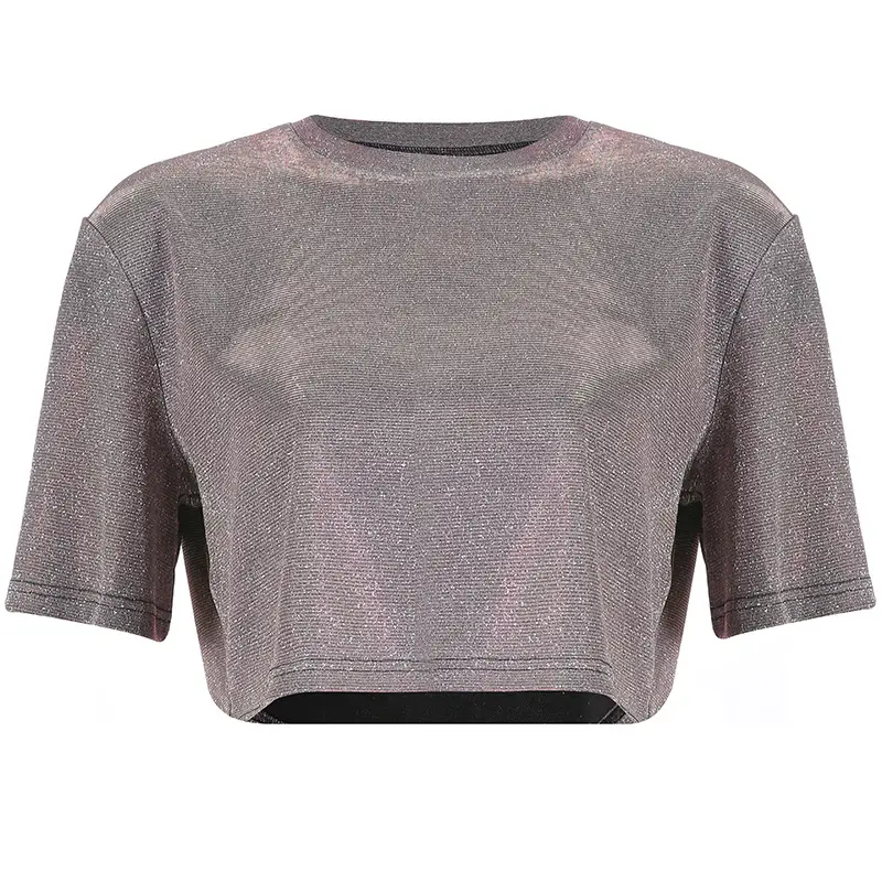 Loose navel t-shirt