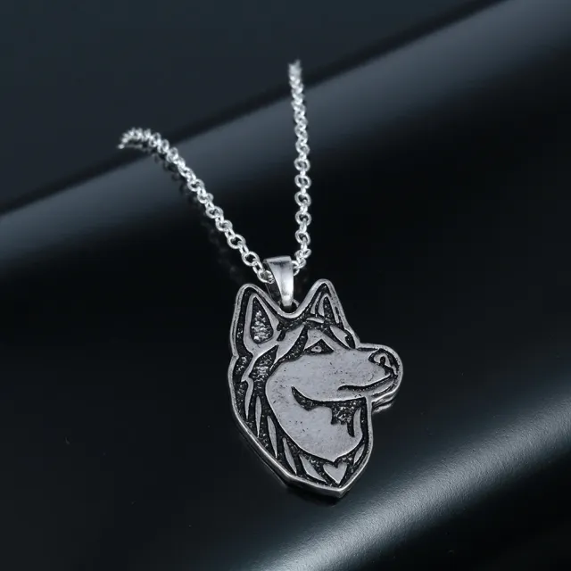 Husky Pendant Silver - Shop at LoveMi