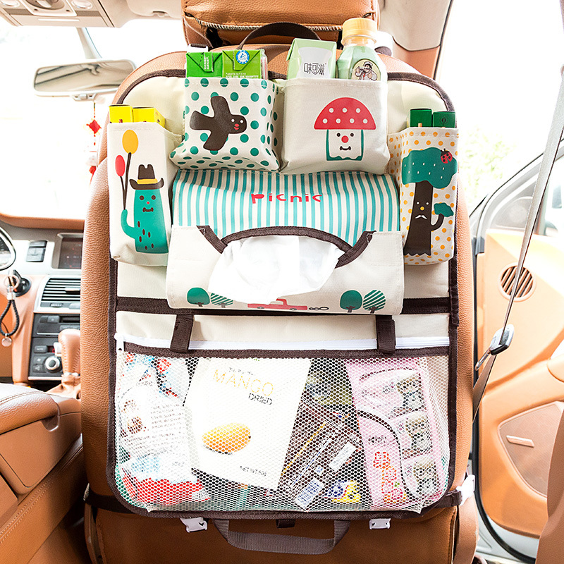 Cartoon car storage bag seat hanging bag - Image 12