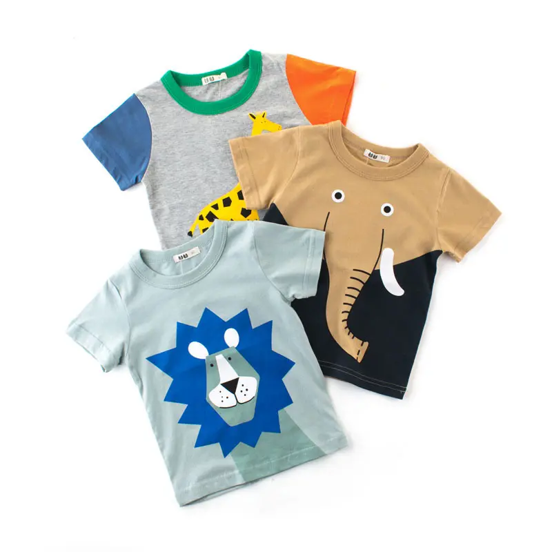 Child Short Sleeve T-shirt Boy Half