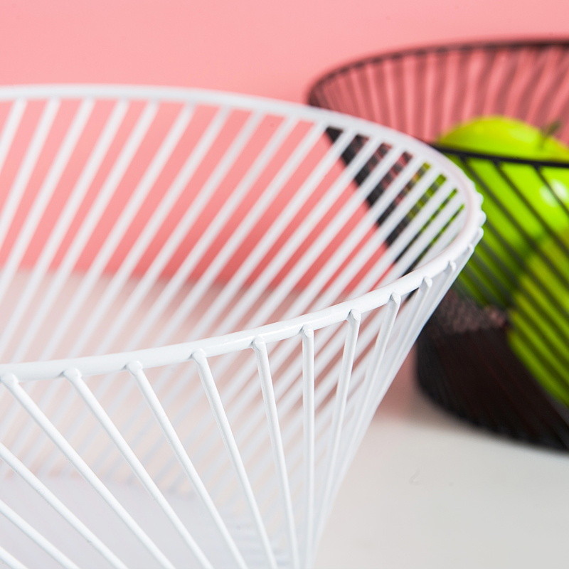 Simple Wrought Iron Fruit Basket