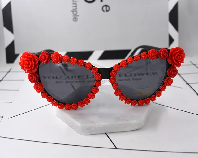 Rose sunglasses Red - Shop at LoveMi