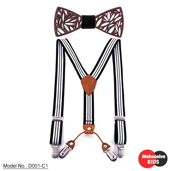 Children's Wooden Bow Tie