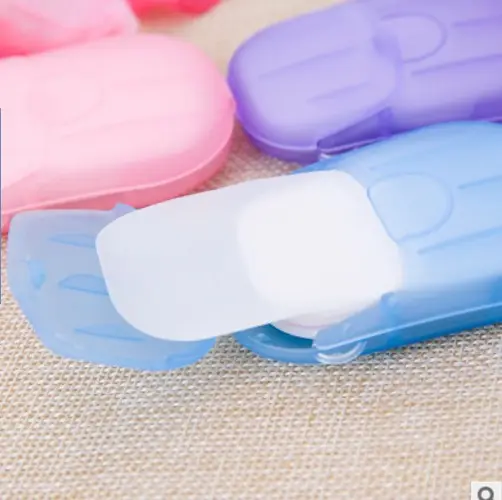 New Convenient Boxed Disposable Mini Soap Tablets for Travel