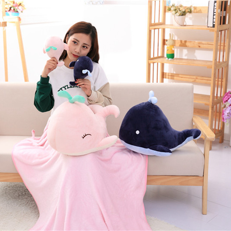 Pillow dual-use air conditioning blanket