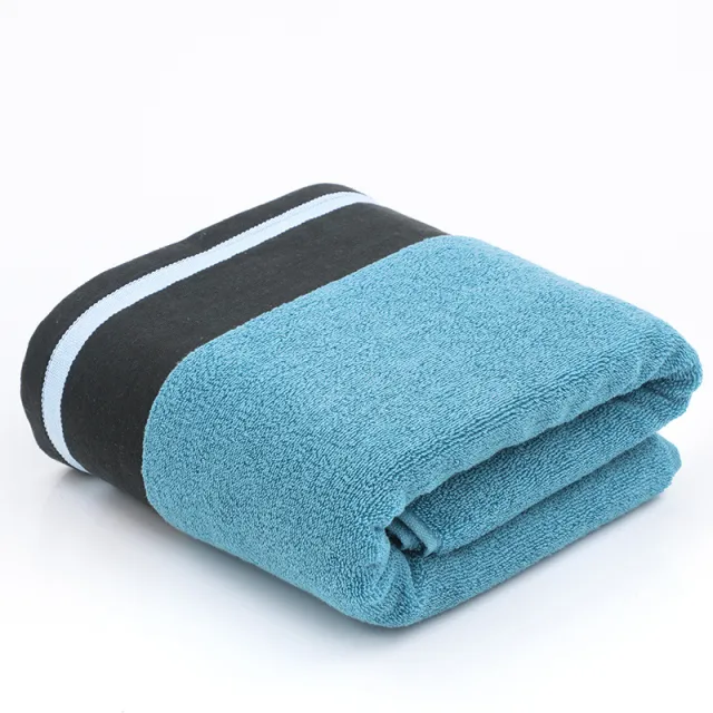 Cotton bath towel Blue - Shop at LoveMi