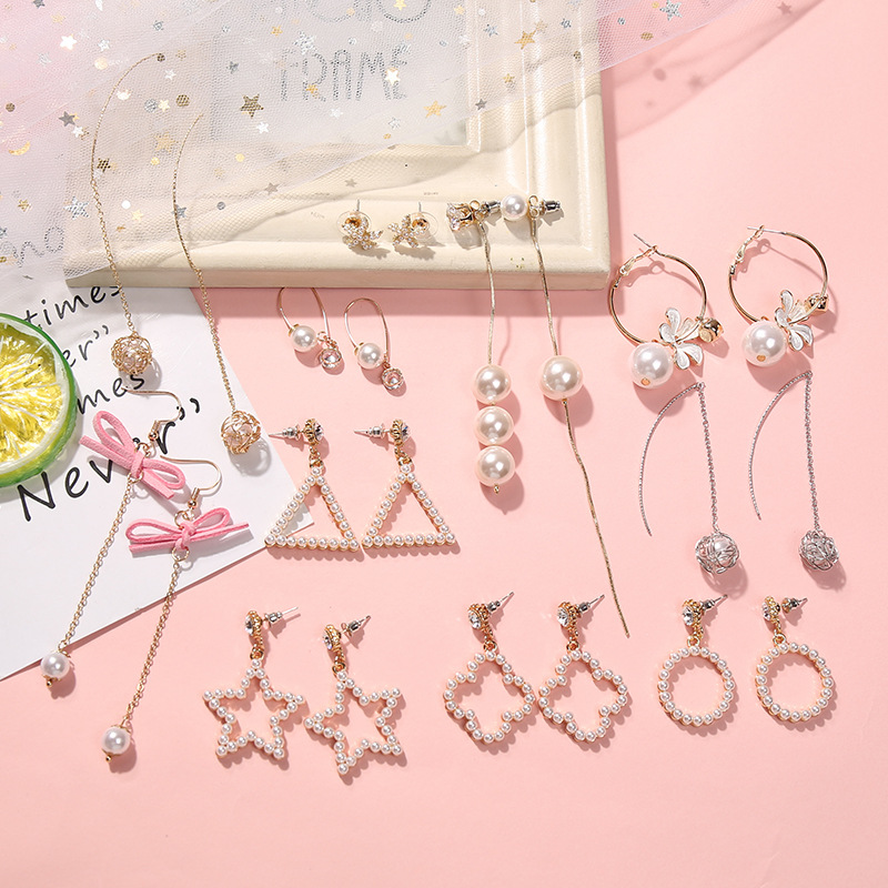 925 sterling silver bow earrings