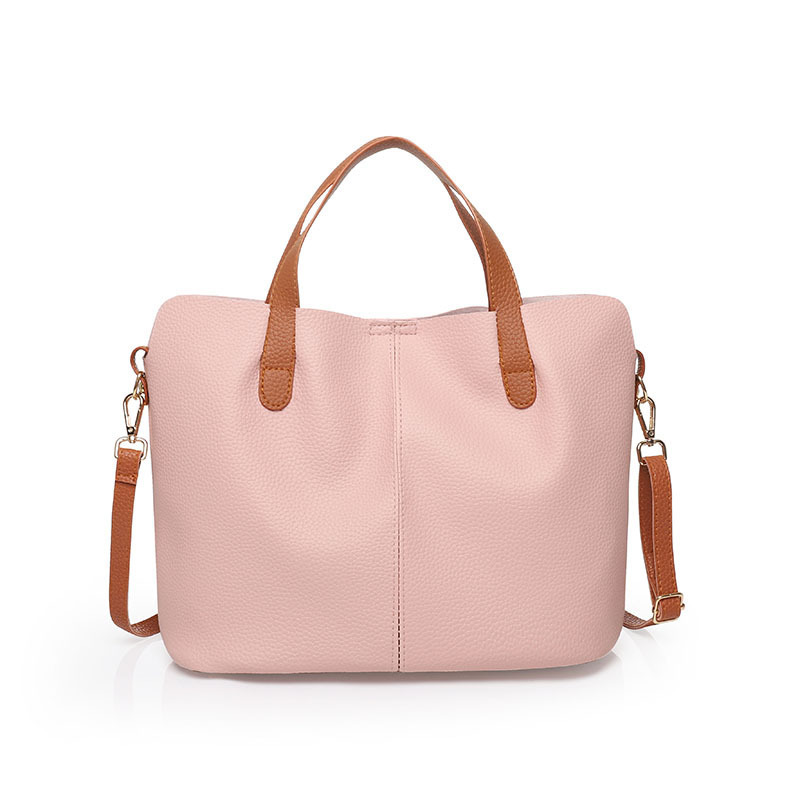 Soft leather ladies handbag