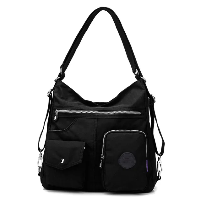 Luxury Handbags Women Bags Designer Waterproof Bylon Cloth Crossbody Bags For Women Large Capacity Lady Shoulder Bag Tote Black - Shop at LoveMi