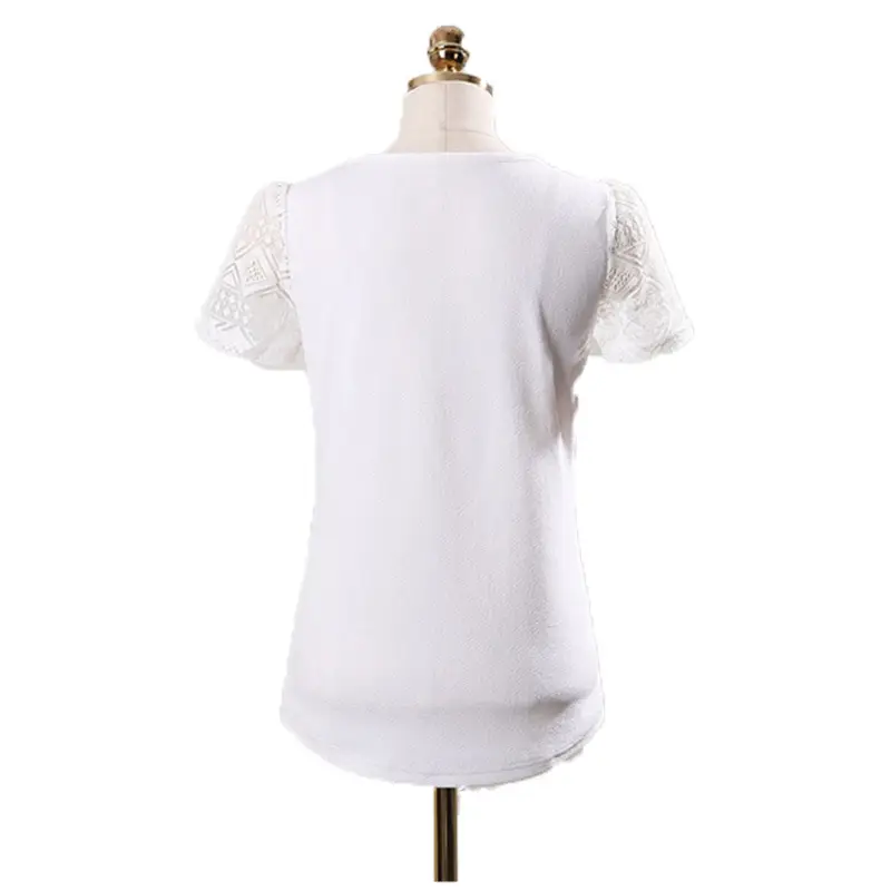 Lace openwork bottoming shirt
