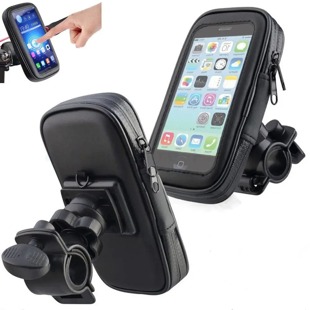 Untoom Bicycle Motorcycle Phone Holder Waterproof Bike Case Bag