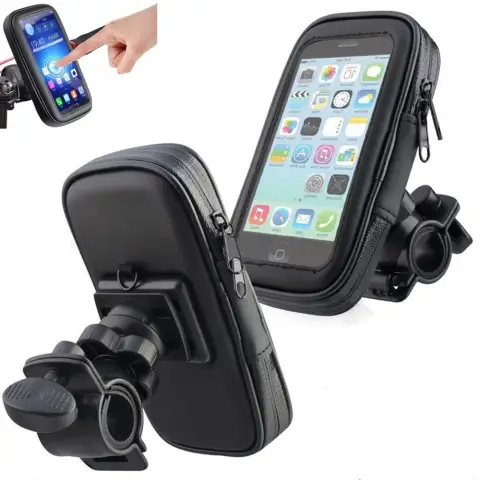 Untoom Bicycle Motorcycle Phone Holder Waterproof Bike Case Bag