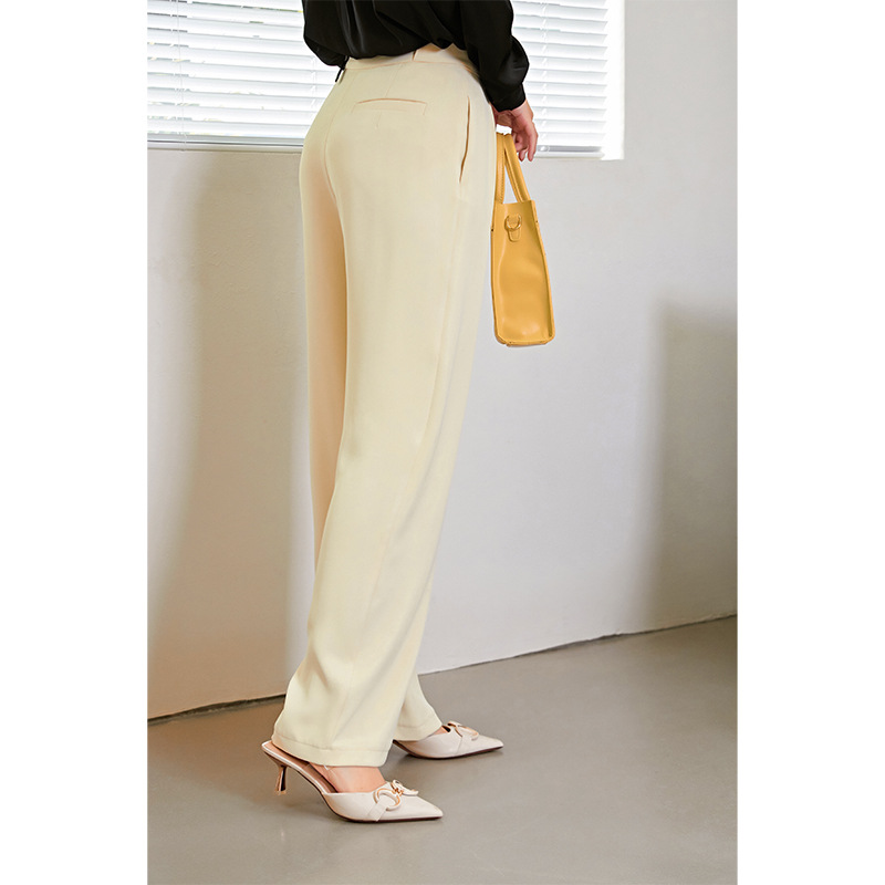 Title 2, Womens Fashion Commuter Trousers High Waist St...