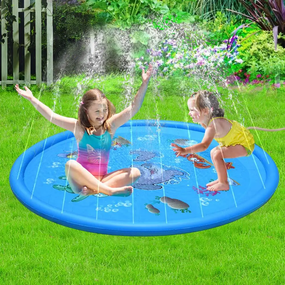 Durable Children's Water Spray Pool Mat Splash