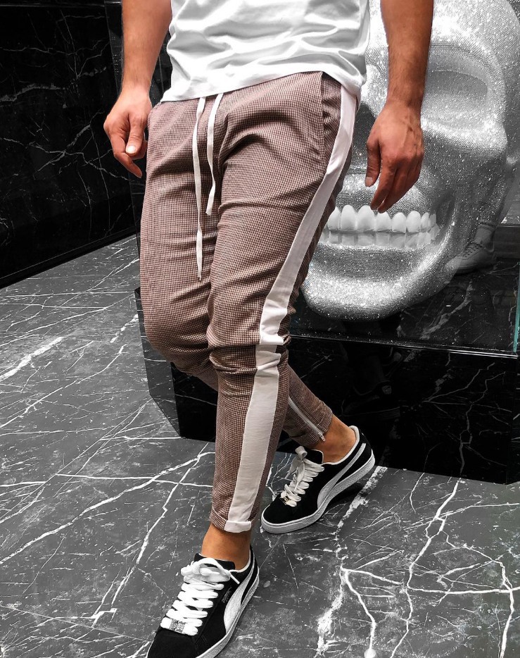 Men's Fashion And Comfort Zippered Foot Harem Pants