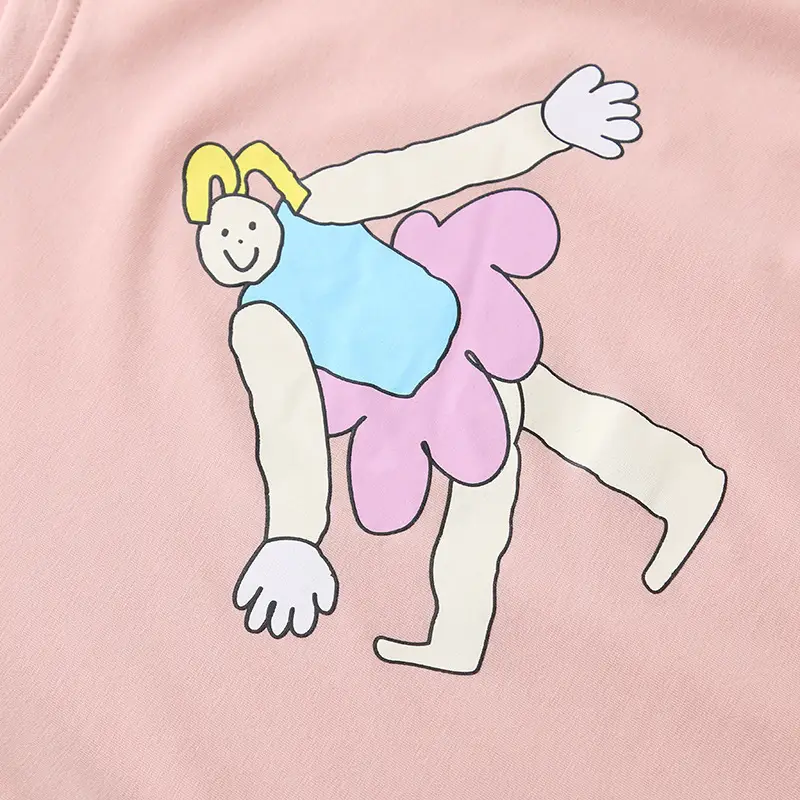 Dancing villain print short sleeve