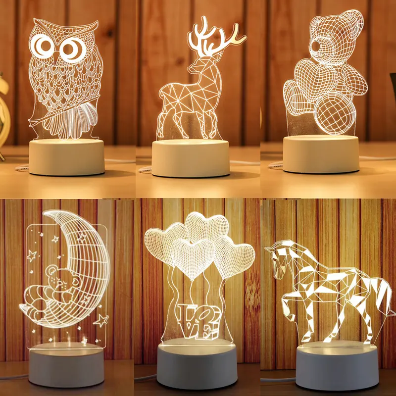 Bedroom Bedside Creative Electronic Night Light