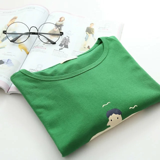 Giant printed green short sleeve