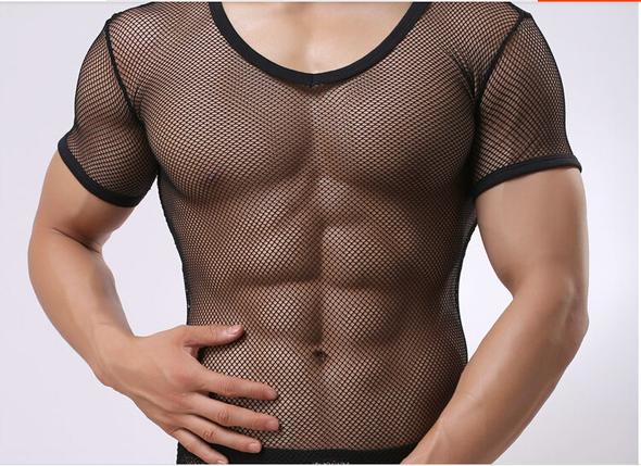 Men's Mesh Short Sleeve Tee