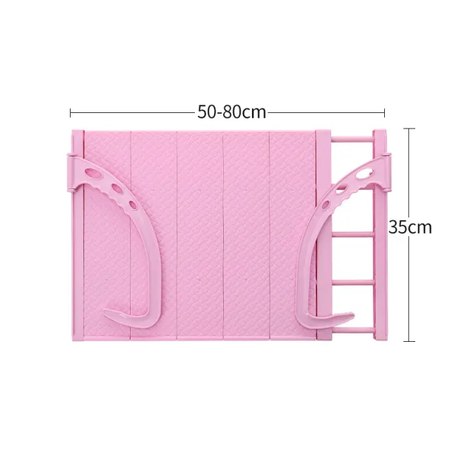 Multifunctional Hanging Window Sill Drying Rack Pink - Shop at LoveMi