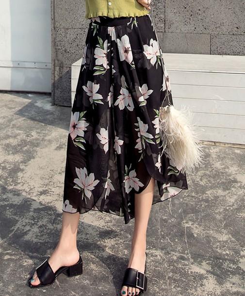 Mariana Wide Leg Chiffon