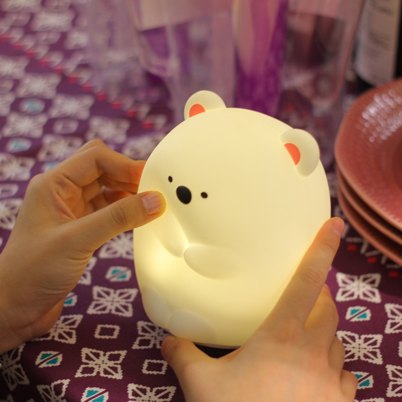 Silicone Bear Night Light, picture 3 of 4