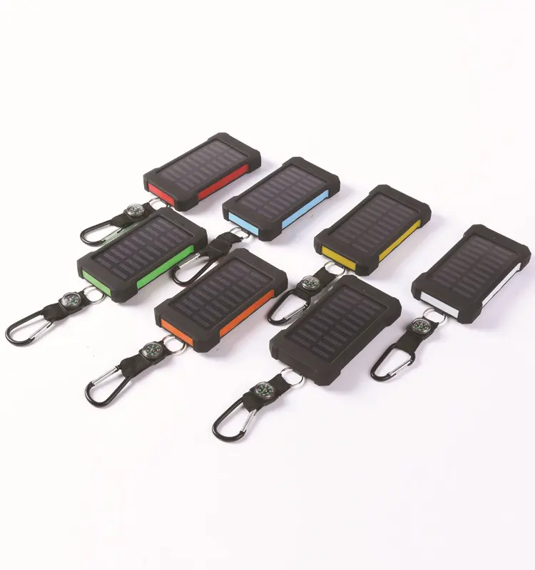 Outdoor Waterproof Compass Solar Mobile Power