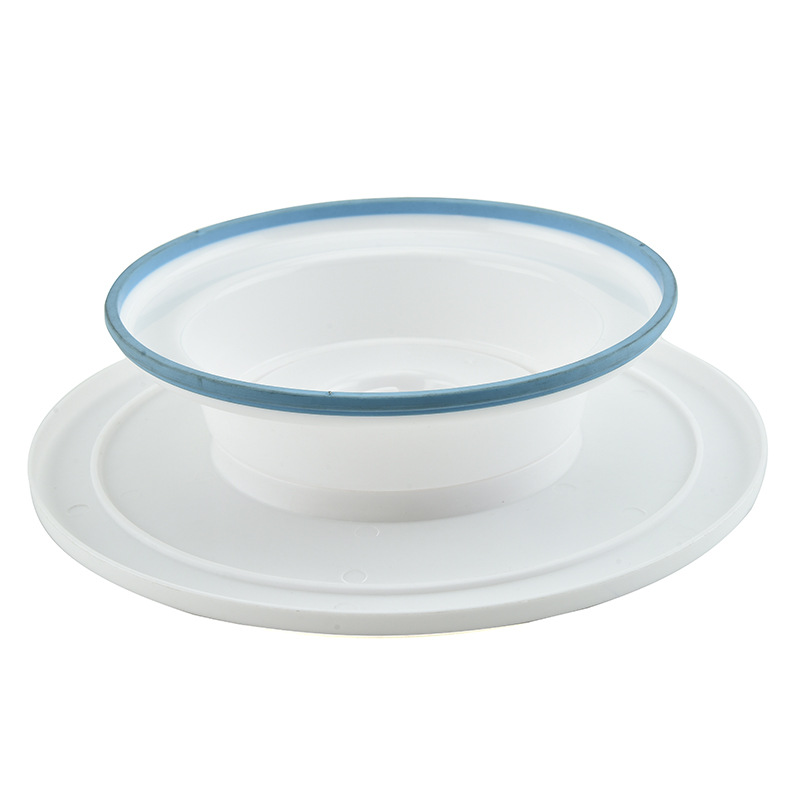 Plastic round cake turntable cream rotating flower table