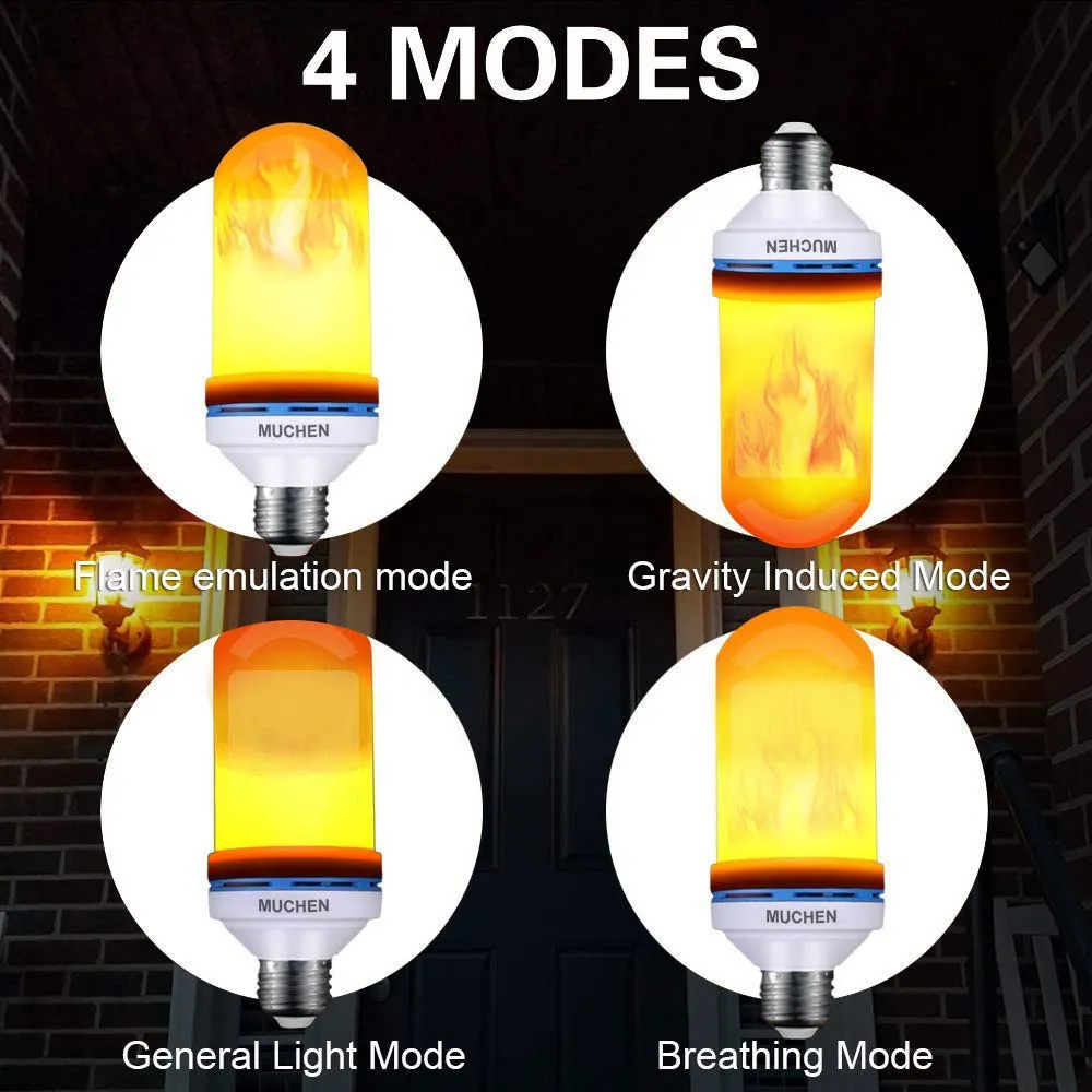 LED Flame Light Christmas Atmosphere Flame Light Bulb – image 3