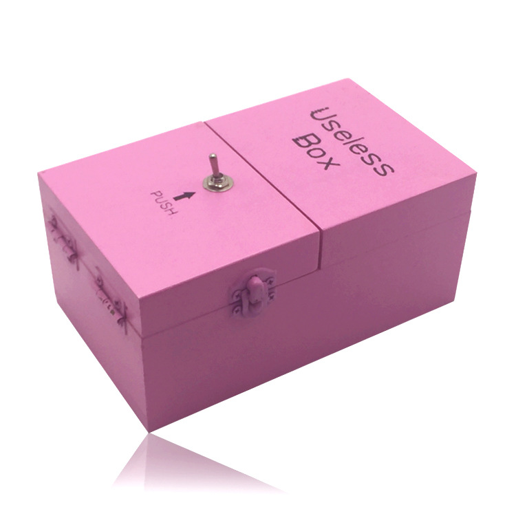 Pink Useless Box