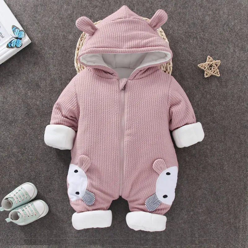 Autumn Winter Coat Jumpsuit Baby Clothing Newborn Snowsuit Boy