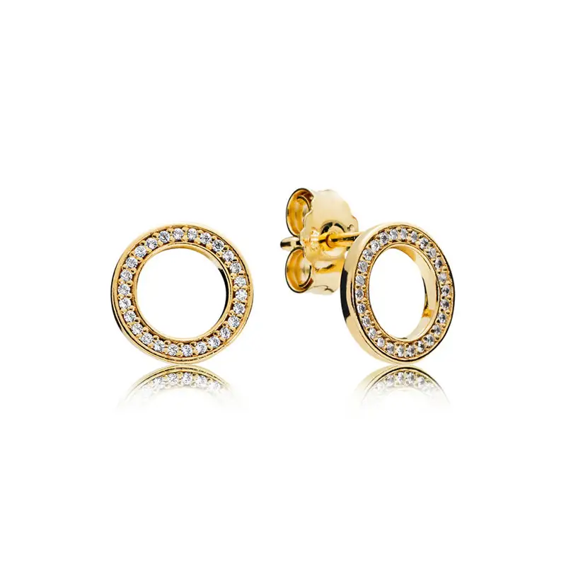 Eternal Halo Stud Earrings