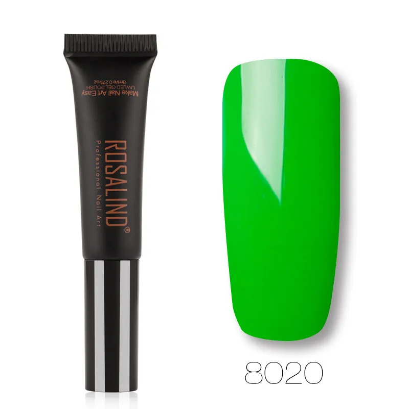 Solid color hose speed brush UV nail glue - Rg8020