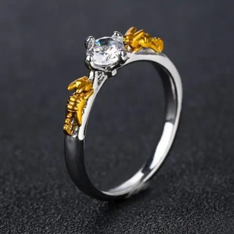 Crystal Ring Cosplay Unisex Rings Jewelry
