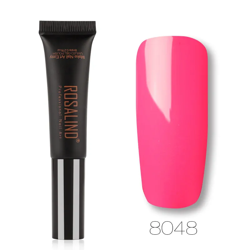 Solid color hose speed brush UV nail glue - Rg8048