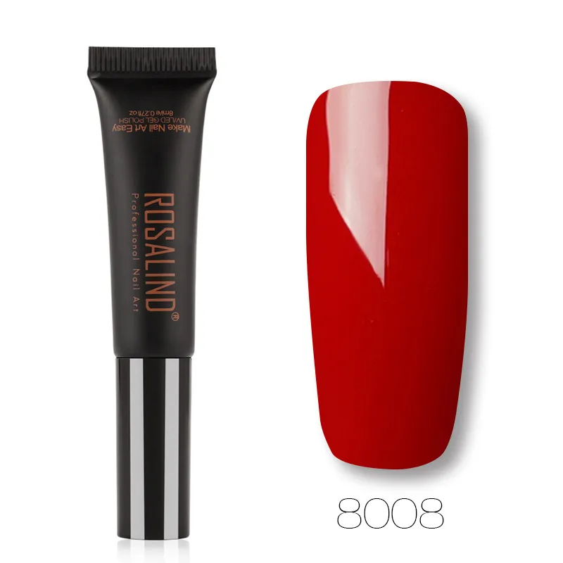 Solid color hose speed brush UV nail glue - Rg8008