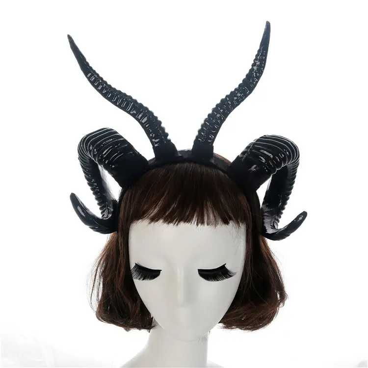 Simulation Sheep Horn Headdress