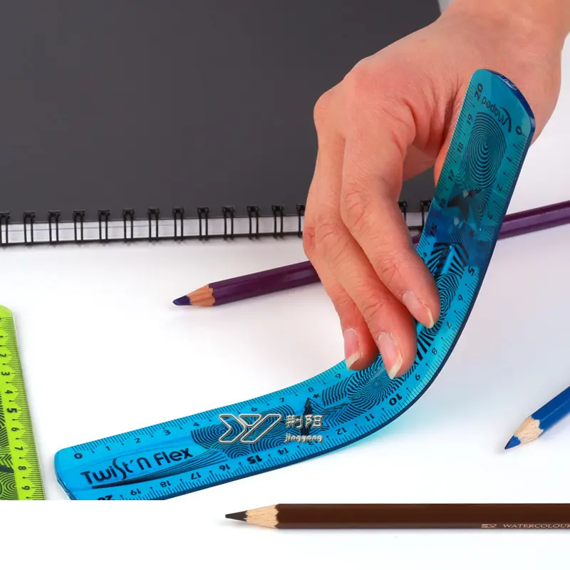 Plastic Ruler 30cm Soft